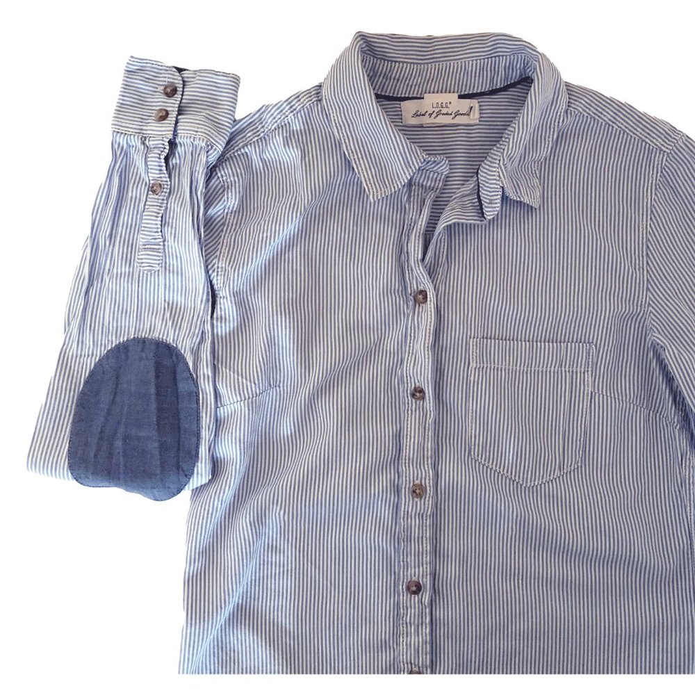 H&M Tailor'd Button 100% Cotton Shirt Nice Details